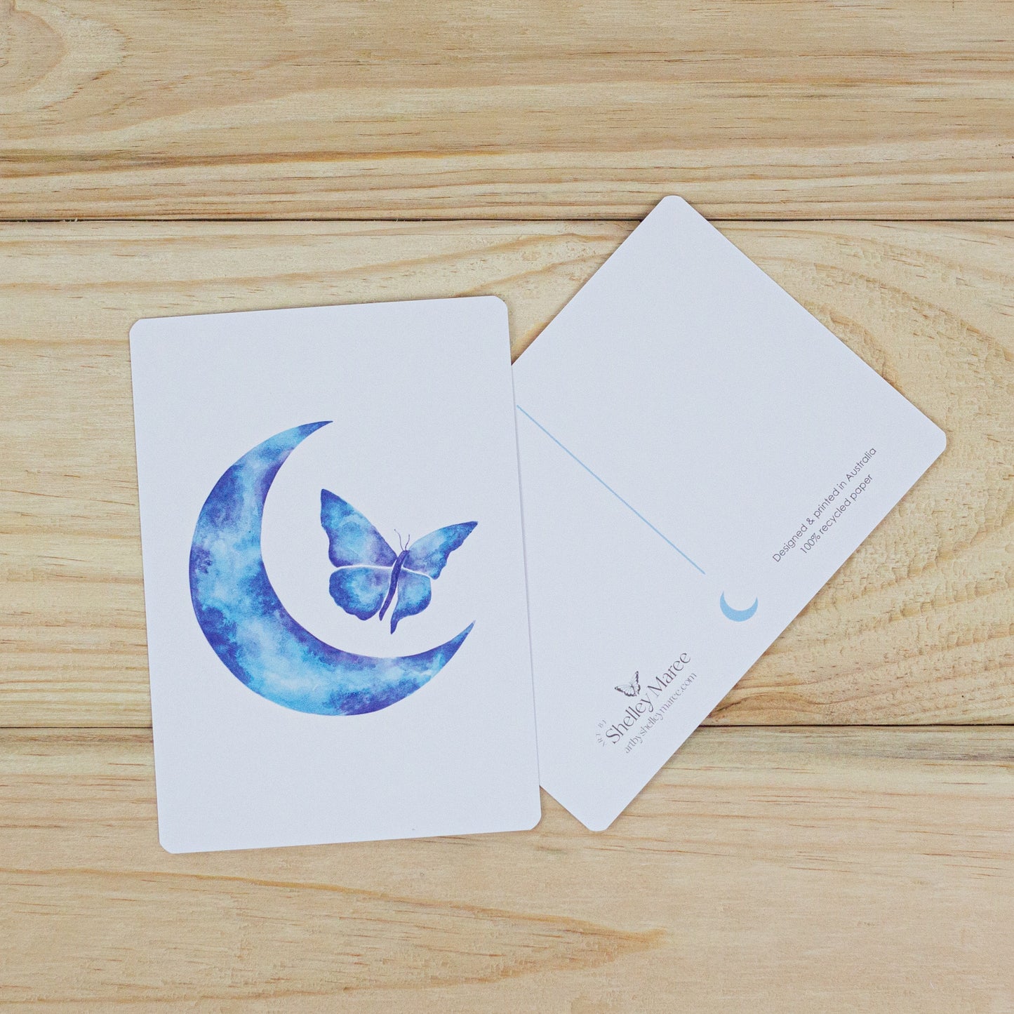 Butterfly Moon Postcard