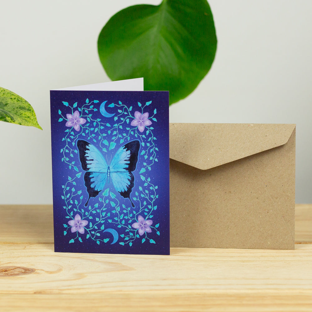 Ulysses Butterfly Greeting Card