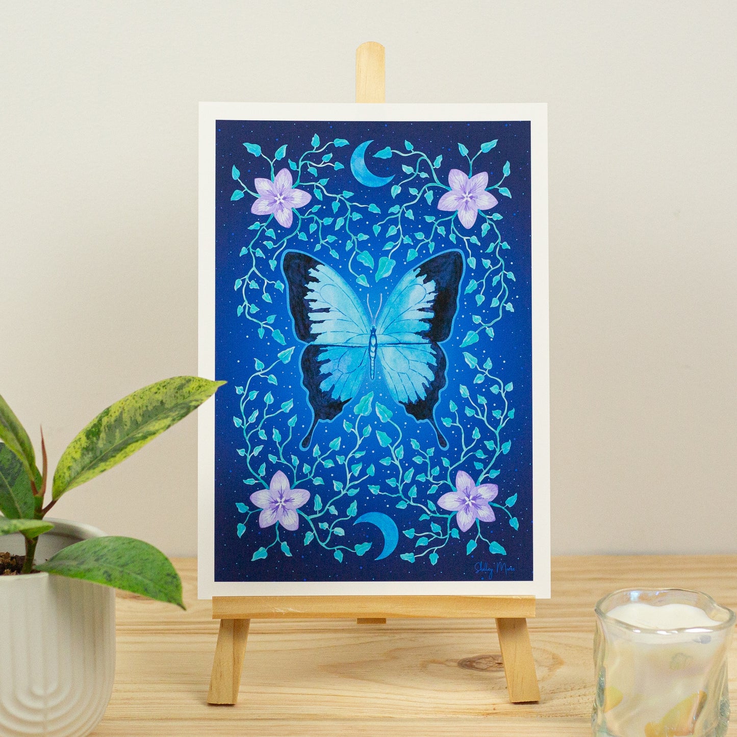 Ulysses Butterfly Art Print