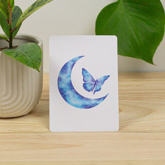 Butterfly Moon Postcard