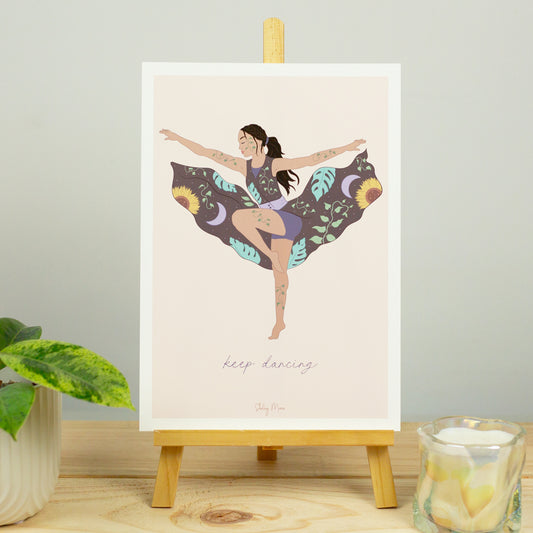 Keep Dancing Art Print
