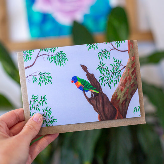 Lorikeet Greeting Card